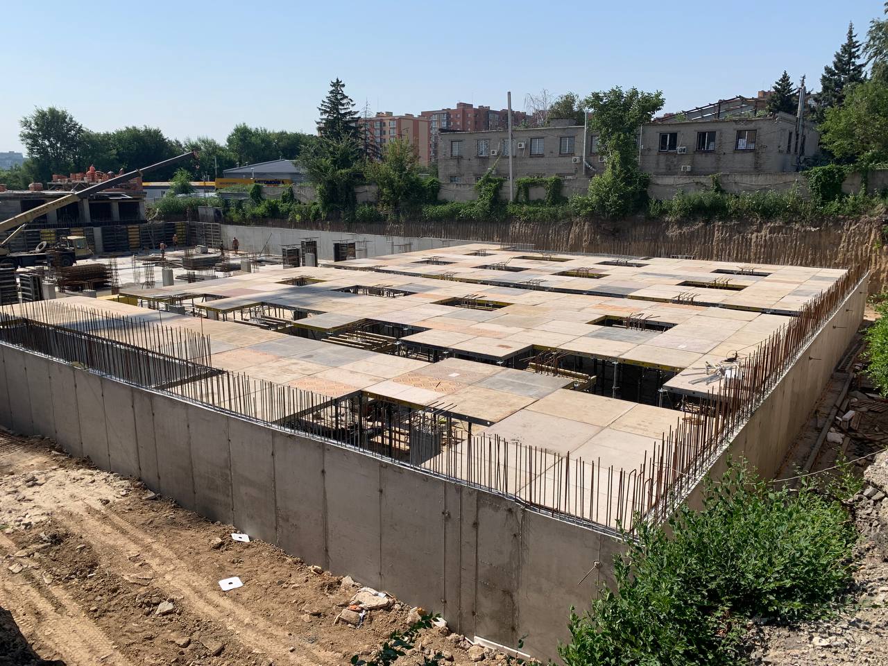 Опалубка перекриття на реальному об’єкті FORMRENT